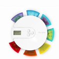thumbnail image 1 of 7-Day Automatic Pill Dispenser Weekly Smart Timing Pill Reminder for with Alarm,Portable Electronic, 1 of 5