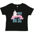 thumbnail image 3 of Inktastic Most Magical Big Sis- cute unicorn Girls Baby T-Shirt, 3 of 5