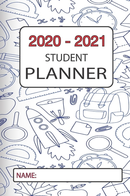 Choose Design 2020-2021 Academic PVC Cover Day a Page Student Diary 