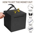 thumbnail image 2 of Caja de dinero unidireccional con textura gruesa mate de Security Deposit Bank, 2 of 2