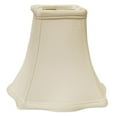 thumbnail image 5 of 14" White Premium Square Monay Shantung Lampshade, 5 of 5