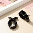 thumbnail image 4 of Arborister French Hair Pin Round Clips for Girls Women (Black), 4 of 10