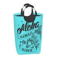 thumbnail image 2 of XMXY Sea Surf Art Aloha Rectangular Laundry Basket Organizer , Collapsible Folding Tall Clothes Hampers for Laundry with Handles, 2 of 6