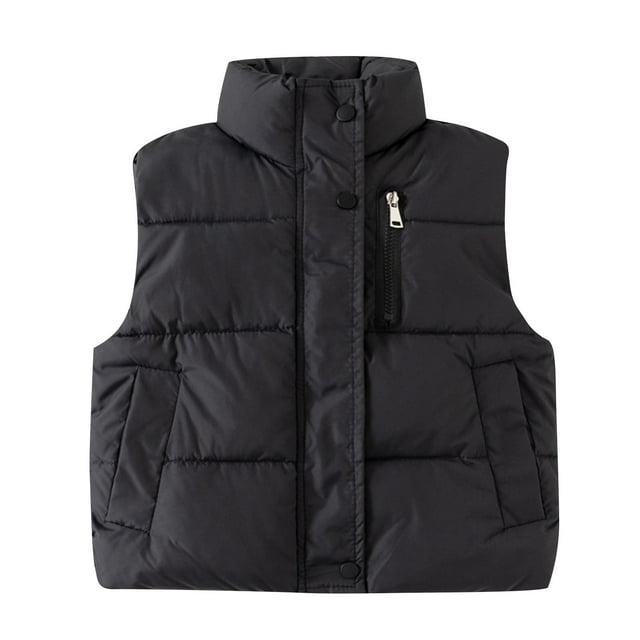 Funicet Manteau Sans Manches en Coton Chaud pour Enfants