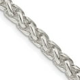 thumbnail image 7 of 925 Sterling Silver 5mm Round Spiga Chain 18 Inch, 7 of 7