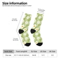 thumbnail image 2 of Pofeuu Daisies Flowers Print Crew Socks, Adult Running Hiking Socks for Youth and Adult, 2 of 6