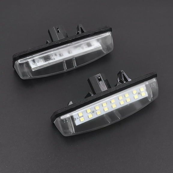 2PCS LED License Plate Lights Rear Bumpe Lighting for LEXUS Is200 Is300 Ls430