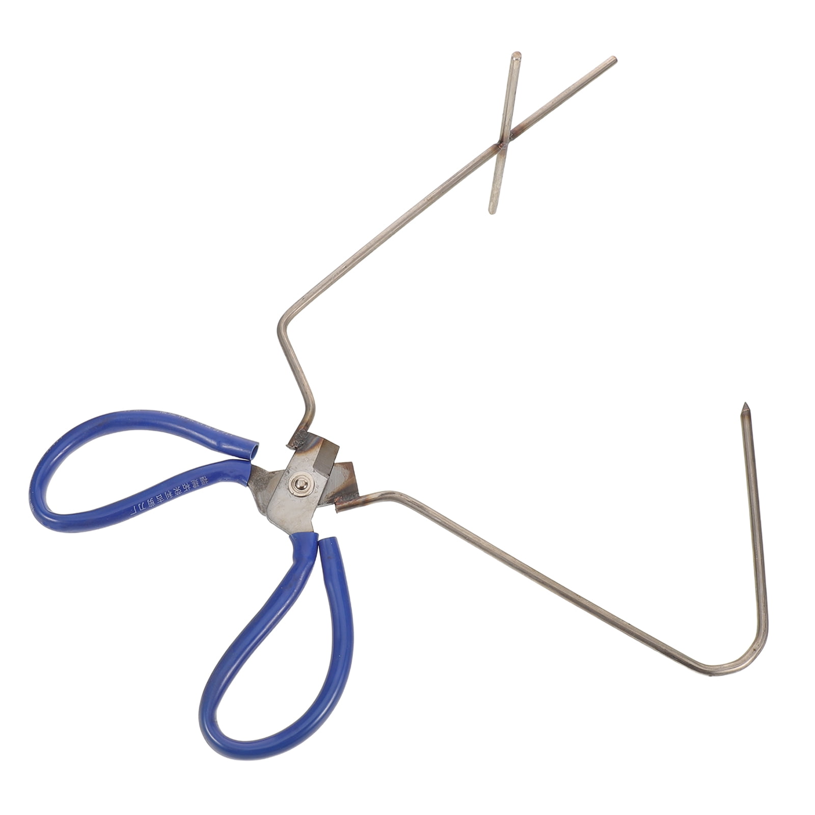 KALLORY Pottery Glazing Tongs: Stainless Steel Ceramic Dipping Clamp - Clay Sculpture Tools - Precision Glaze Application Pliers - Kiln Sculpting Tool