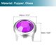 thumbnail image 2 of Uxcell 100Pack 8mm Rhinestone Stud Refills Embellishment Decorative Rivets Purple, 2 of 7