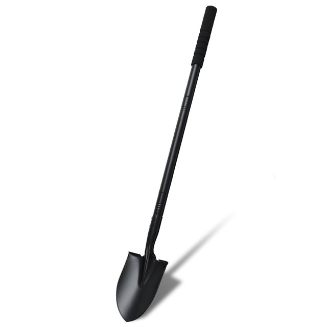 Pala Pragmatist pequeña de metal duradero de 110 cm para jardinería