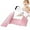 Pink-1, variant on 2026GASRANW kids Side Sleeper Weddge Breathable Pillow, Removable and Washable Breathable Bedding Set Original Down Alternative Pillow for Sleeping