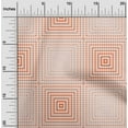 thumbnail image 2 of oneOone Rayon Orange Fabric Geometric Dress Material Fabric Print Fabric By The Yard 56 Inch Wide, 2 of 4