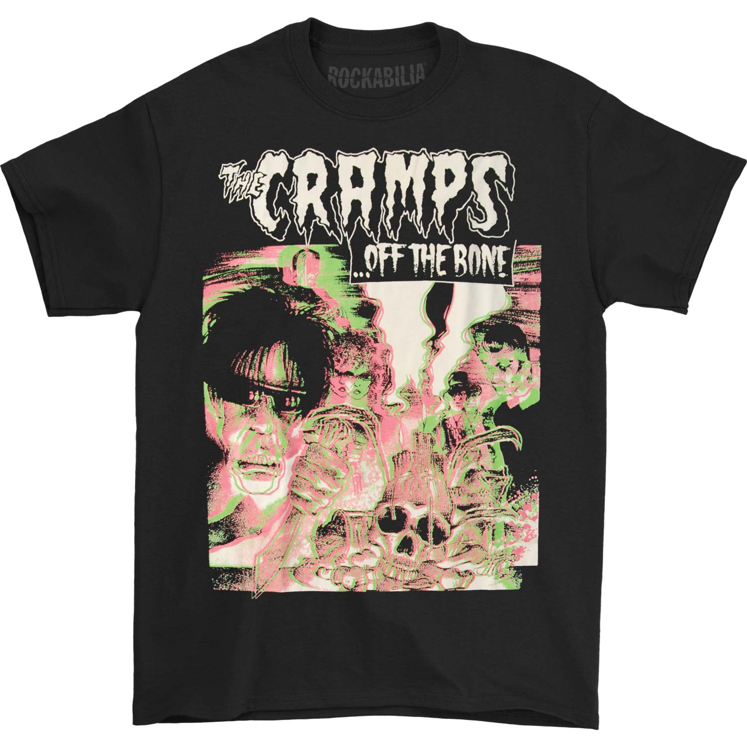 shirt with hands collar