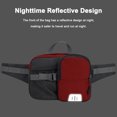 thumbnail image 4 of Nylon kettle purse outdoor sports mountaineering leisure large capacity backpacks bag. - red, 4 of 5