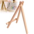 thumbnail image 2 of 1Pc 24cm Mini Wood Easel Stand Display Stand Painting Artwork Table Art Rack, 2 of 7