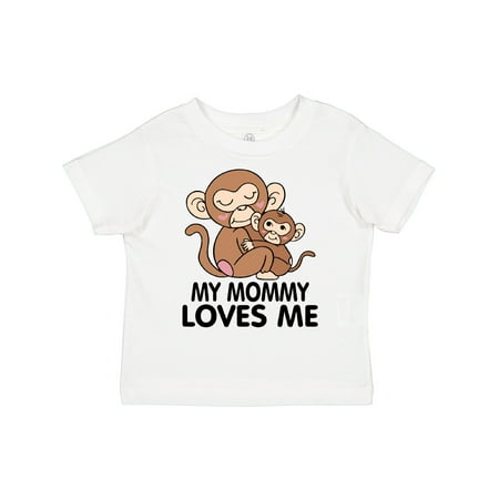 

Inktastic My Mommy Loves Me Gift Toddler Boy or Toddler Girl T-Shirt