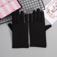 thumbnail image 1 of Guantes elásticos de primavera y otoño para mujer, guantes de ciclismo cálidos, protectores de manos finos de una sola capa, guantes de rendimiento de etiqueta, 1 of 6