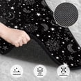 thumbnail image 3 of Pofeuu Space Galaxy Print Car Foot Mat Set of 4 Pieces - All-Weather Full Set Floor Mats for Cars Trucks SUVs, 3 of 7