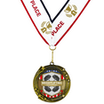 thumbnail image 5 of All Quality Stars Design Weightlifting Medal | Competition | High Quality Metal Medal - 1st, 2nd, 3rd Place - 3 Piece Set (1 Pack), 5 of 6