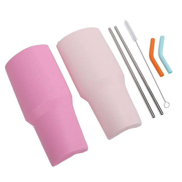 Separador De Bebidas 2 En 1, Vaso Con Revestimiento Reutilizable, Accesorios Para Botellas De Agua Para Fiestas, Ocio, Oficina Al Aire Libre