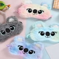 thumbnail image 2 of TELOLY 2Pcs Sleep Mask for Kids,7.87*3.94"Sleep Mask for Kids,Plush Sleeping Mask, 2 of 4