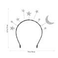 thumbnail image 6 of Flash Hair Ties Accessories Creative Stars Moon Hairband Space Headband, 6 of 6