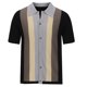 thumbnail image 2 of Camisas de manga corta con botones de solapa y costuras de bloques de colores para hombre Pompotops  oipoqjl49099, 2 of 8