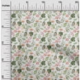thumbnail image 2 of oneOone Viscose Jersey Green Fabric Tropical Dress Material Fabric Print Fabric By The Yard 60 Inch Wide, 2 of 4