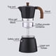 thumbnail image 3 of Cafetera de cocina Moka Maker Soledad Cafetera de aluminio para Espresso 300 ml, 3 of 8
