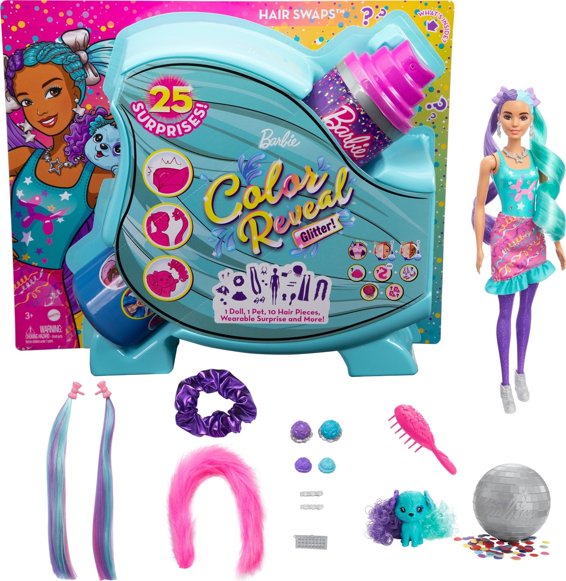 Barbie color reveal walmart usa sale