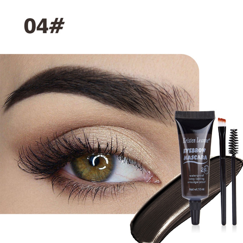TINYSOME Instant Hair Dying Kit for Lashes and Brows 2 in 1 Eyelash
