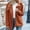 Gold, variant on Womens 2023 Winter Warm Sherpa Coats Fashion Lapel Fleece Jacket Long Sleeve Faux-Fur Coat Fuzzy Button Fall Outwear with Pockets