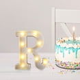 thumbnail image 4 of LED Alphabet Letter Lights for Parties, KT Board Digital Scene Decoration Props, Illuminated Decorative Letters for Birthdays, Weddings, and Kids’ Rooms, Customizable Names and Words, 4 of 6