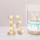 thumbnail image 4 of Fasiaou LED Marquee Letter Lights Sign, Light Up Alphabet Letter for Home Party Wedding Decoration R, 4 of 6
