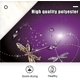 thumbnail image 3 of Cortina de ducha de dragón morado, juego de decoración de baño de tela con ganchos, lavable, 59 x 70 pulgadas, azul (1 pieza) brillar  Electrónica, 3 of 5