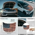 thumbnail image 4 of Yuyamidu American Flag Car Side View Mirror Cover Patriotic Car Hood Cover 3 Pcs Auto Rearview Protection Covers with Car Front Hood Cover Car Front Hood Cover Mirror Covers, 4 of 7