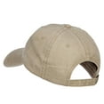 thumbnail image 3 of California State Flag Map Embroidered Washed Cap - Khaki OSFM, 3 of 5