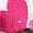 Hot Pink-4, variant on Women's Valentine's Day Knit Tees Trendy Long Sleeve Loose Crewneck Valentines Party Casual Shirts Fashion Clothes