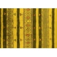 thumbnail image 1 of Ahgly Company Indoor Rectangle Oriental Yellow Industrial Area Rugs, 6' x 9', 1 of 4