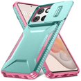 thumbnail image 5 of Rugged Case for Motorola Moto G Stylus 2025 with Slide Camera Cover & Drop Protection Green, 5 of 5