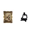 thumbnail image 1 of Marco De Fotos Vintage Ornamentado De Resina Y Figura De Estatua De Pensador Abstracto Para Decoración Creativa De Sala De Estar, Mesa, Pasillo O Bodas., 1 of 8