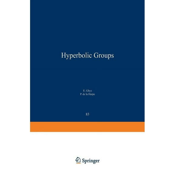 Progress in Mathematics Sur Les Groupes Hyperboliques d'AprÃ¨s Mikhael Gromov, Book 83, (Paperback)