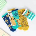 thumbnail image 4 of 5 Pack Womens Pikachu Show Socks Soft and Breathable Socks, 4 of 4