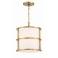 thumbnail image 6 of 9593-LG Crystorama Lighting Hulton - 3 Light Pendant-14 Inches Tall and 13 Inches Wide     -Traditional Installation, 6 of 7