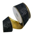 thumbnail image 4 of yotijay Christmas Ribbon Gift Wrapping Ribbon DIY 10 M Length Creative Fashion Wired for Black, 4 of 9