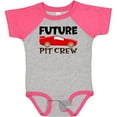 thumbnail image 3 of Inktastic Future Pit Crew Red Race Car Boys or Girls Baby Bodysuit, 3 of 5
