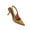 Khaki-501, variant on Just Released, Women's Summer Large Size Satin High Heel Sandals, Shallow Mouth Backless, Comfortable High Heels, Party & Casual, Fashionable Women's Shoes, Elegant Heels