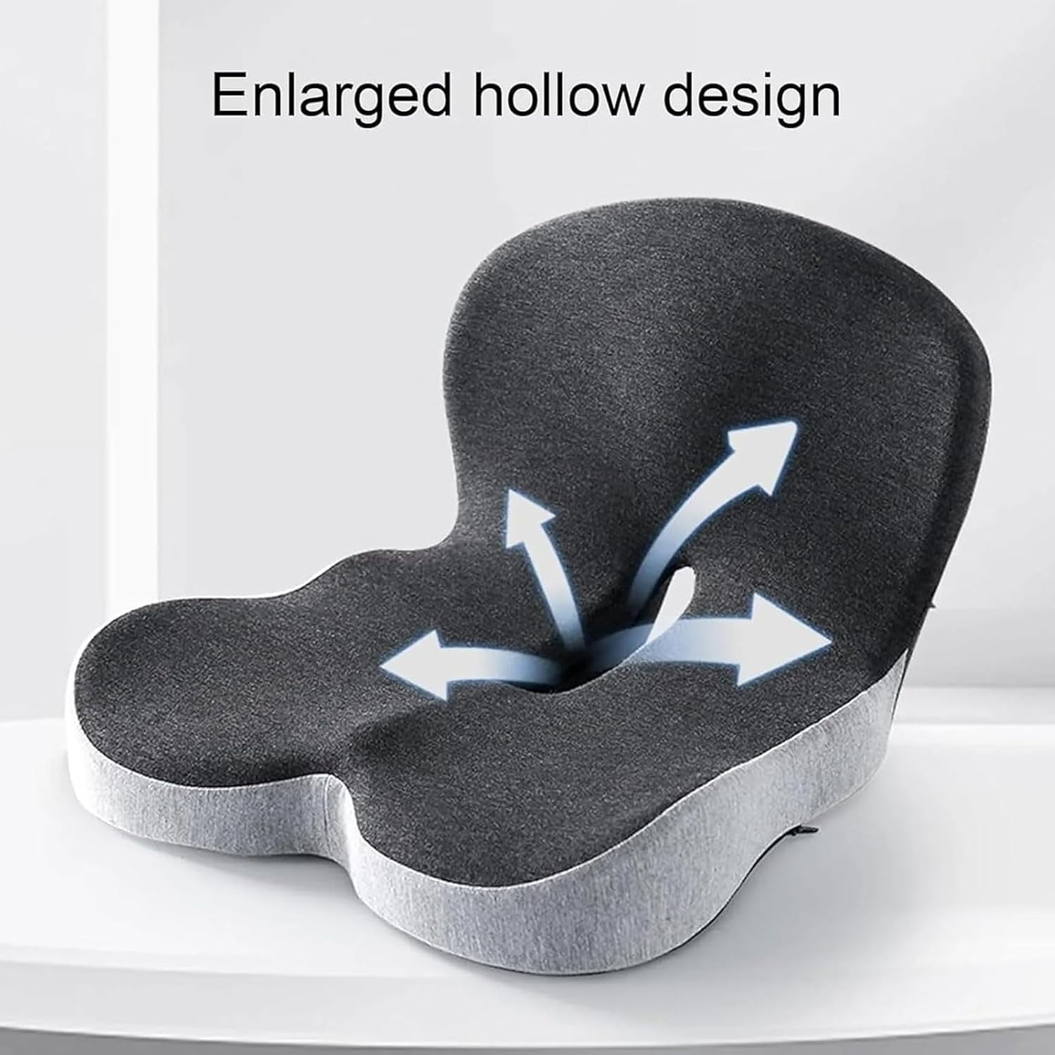 Reenly Back And Seat Cushion, Welnax Lumbocare Pro, Soothe Cushion, Non Slip Seat Skin With Back - View #8