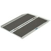 Silver Spring Aluminum Folding Wheelchair Ramp Plus 3' x 29in