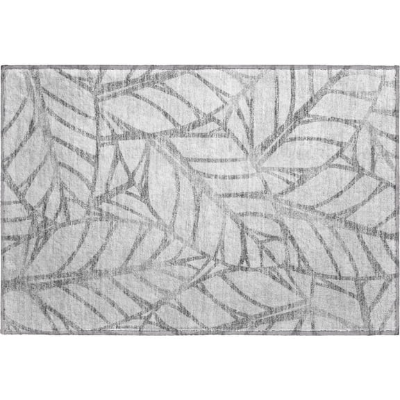 Dalyn Rugs Premium Machine Washable Mayfield AMF741 Gray 1'8" x 2'6" Rug